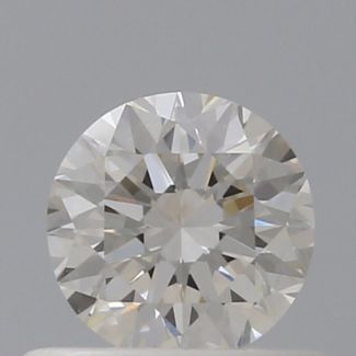 0.50 Carat Round I VVS2 VG EX GIA Natural Diamond