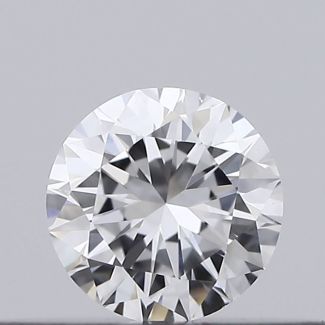 0.18 Carat Round D VS1 VG EX GIA Natural Diamond