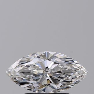 0.90 Carat Marquise D SI1 - VG GIA Natural Diamond