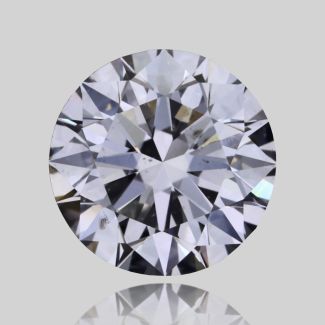 1.0 Carat Round H SI2 EX GIA Natural Diamond