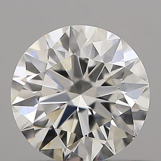 0.45 Carat Round G VVS1 EX GIA Natural Diamond