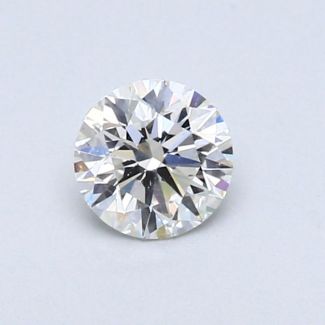 0.43 Carat Round F SI1 EX VG GIA Natural Diamond