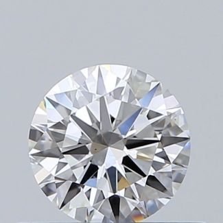 0.45 Carat Round F VS1 EX VG GIA Natural Diamond