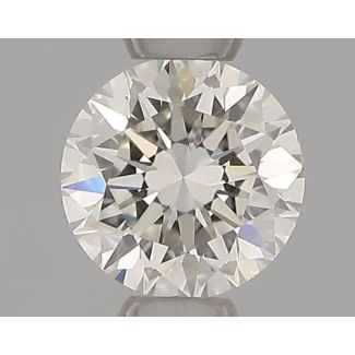 0.33 Carat Round H VS1 EX VG IGI Natural Diamond