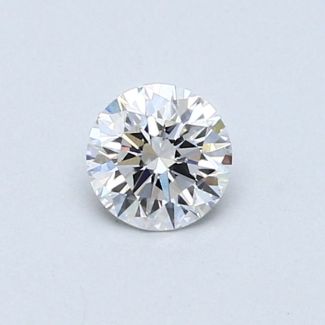 0.41 Carat Round D VS2 VG EX GIA Natural Diamond