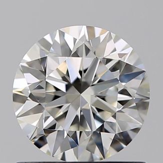 0.80 Carat Round H VS1 VG EX GIA Natural Diamond