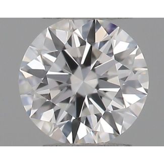 0.18 Carat Round E VS2 EX GIA Natural Diamond