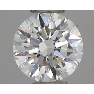 0.36 Carat Round F VVS1 EX GIA Natural Diamond