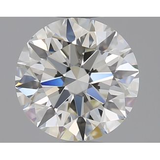 0.9 Carat Round H IF EX IGI Natural Diamond