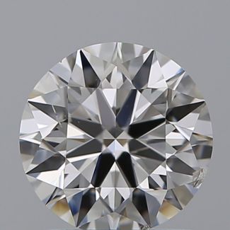 1.00 Carat Round F SI2 EX GIA Natural Diamond