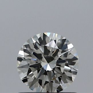 0.61 Carat Round J IF EX GIA Natural Diamond