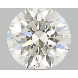 0.41 Carat Round H VS1 EX IGI Natural Diamond