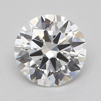 0.31 Carat Round E VVS1 EX GIA Natural Diamond