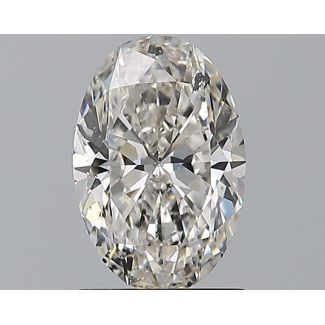 1.5 Carat Oval E SI2 - EX GIA Natural Diamond