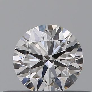 0.3 Carat Round D VVS2 EX IGI Natural Diamond