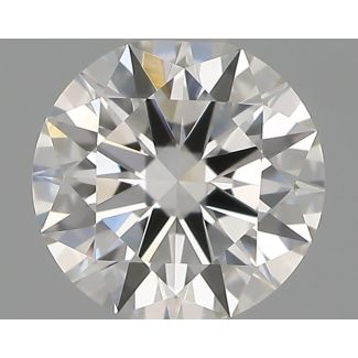 0.4 Carat Round E VVS1 EX VG IGI Natural Diamond