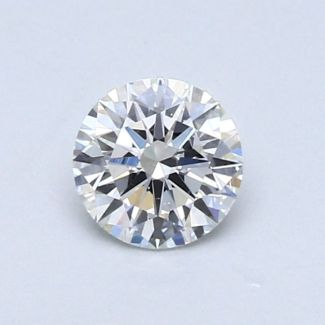 0.5 Carat Round E SI1 EX VG GIA Natural Diamond