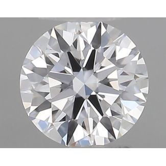 0.18 Carat Round D IF EX GIA Natural Diamond