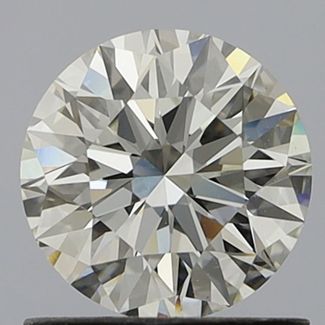 0.86 Carat Round H VS1 EX GIA Natural Diamond