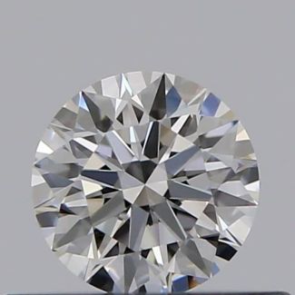 0.31 Carat Round D IF EX GIA Natural Diamond