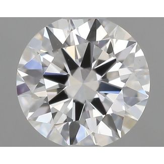 0.5 Carat Round E SI1 EX VG GIA Natural Diamond