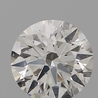 0.5 Carat Round I SI2 EX GIA Natural Diamond