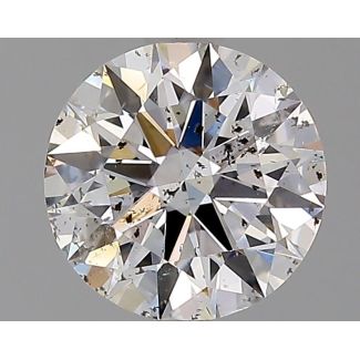 1.02 Carat Round F SI2 EX GIA Natural Diamond