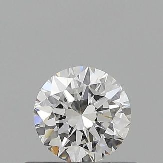 0.5 Carat Round G VVS1 VG EX GIA Natural Diamond