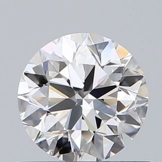 0.6 Carat Round F VS1 VG GIA Natural Diamond