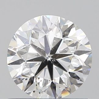 0.9 Carat Round E SI2 VG GIA Natural Diamond