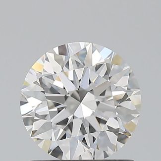 0.9 Carat Round F VVS2 EX GIA Natural Diamond