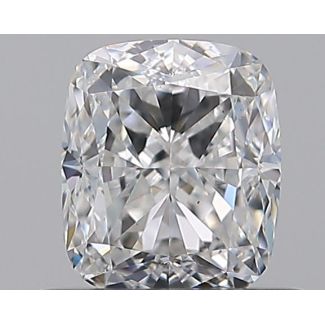 0.7 Carat Cushion Brilliant F VS2 - EX GIA Natural Diamond