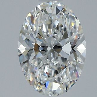 1.57 Carat Oval F VS2 - EX GIA Natural Diamond