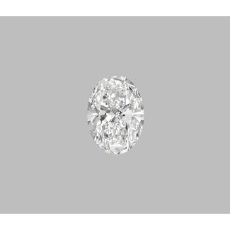 0.42 Carat Oval D VVS2 - EX VG GIA Natural Diamond