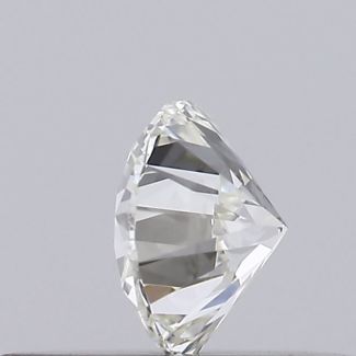 0.22 Carat Round G VVS1 EX GIA Natural Diamond