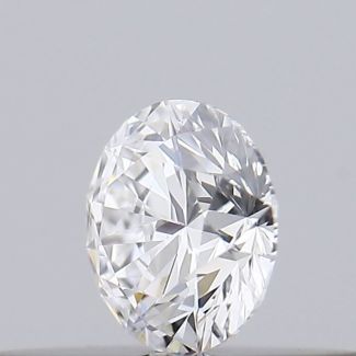 0.18 Carat Round D VS2 EX GIA Natural Diamond