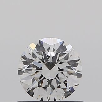 0.51 Carat Round E SI1 EX GIA Natural Diamond