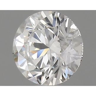 0.56 Carat Round E VVS1 EX GIA Natural Diamond