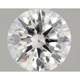 0.5 Carat Round G SI1 EX VG GIA Natural Diamond