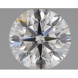 0.8 Carat Round E VVS2 EX VG GIA Natural Diamond