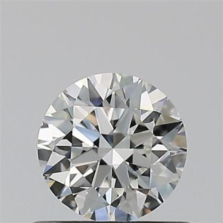 0.50 Carat Round G VS1 EX VG IGI Natural Diamond