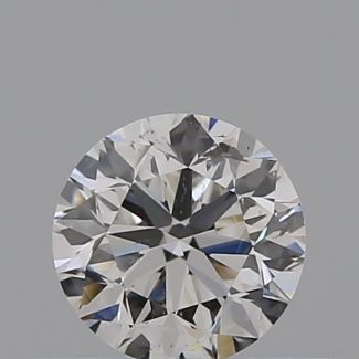 0.30 Carat Round F I1 G EX VG GIA Natural Diamond