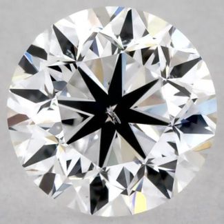 0.5 Carat Round D SI1 GD EX GIA Natural Diamond