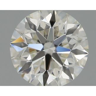 0.6 Carat Round H VS1 EX IGI Natural Diamond