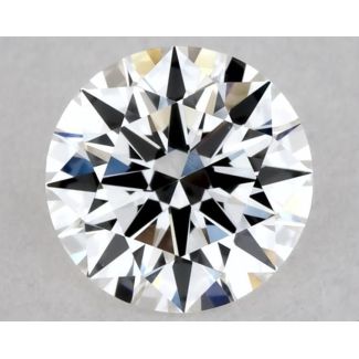 0.31 Carat Round E VVS1 EX GIA Natural Diamond