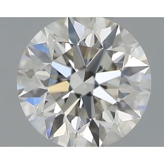 0.32 Carat Round G VS1 EX IGI Natural Diamond