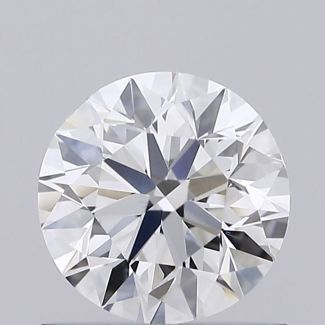 0.8 Carat Round F VVS2 EX VG GIA Natural Diamond