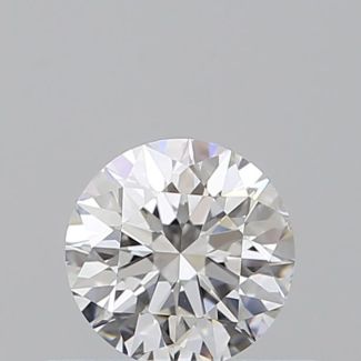 0.4 Carat Round F SI1 EX GIA Natural Diamond