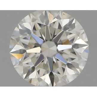 0.5 Carat Round H VS1 EX IGI Natural Diamond