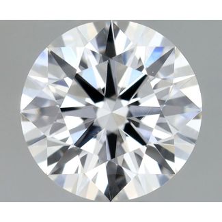 0.51 Carat Round H VS1 EX VG GIA Natural Diamond